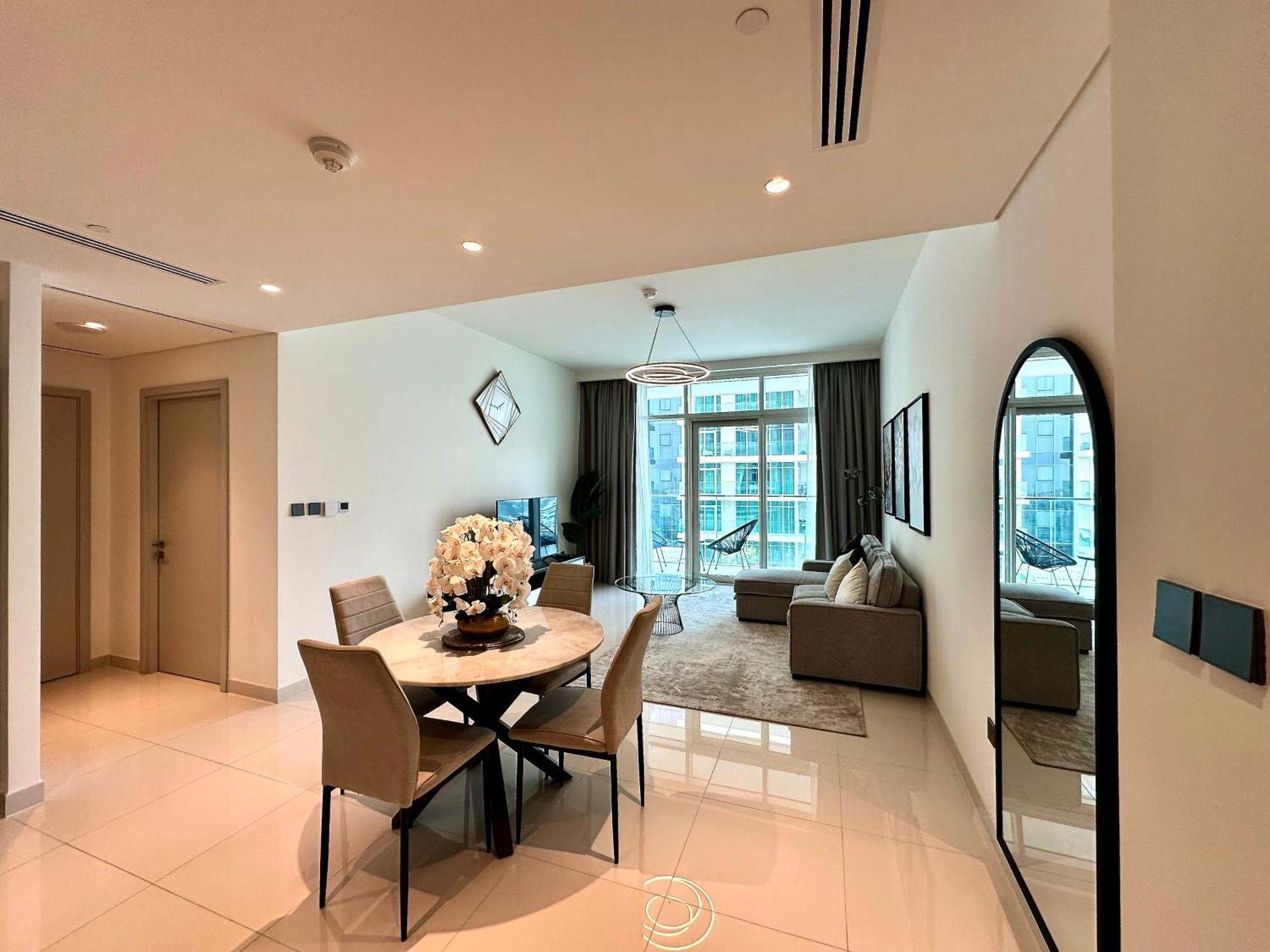 Lux Bnb I Sun Rise Bay I Palm & Sea View Appartement Dubai Buitenkant foto