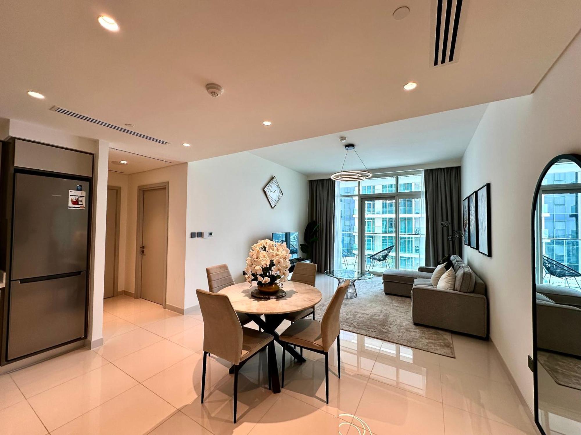 Lux Bnb I Sun Rise Bay I Palm & Sea View Appartement Dubai Buitenkant foto